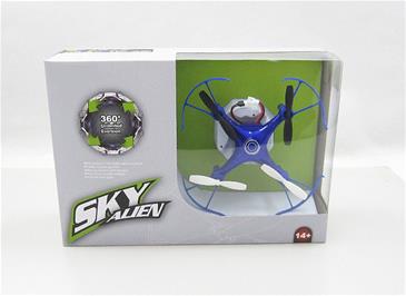 Sky Alien Fjernstyret 4 Kanals Micro Drone 2.4Ghz-6