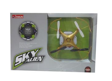 Sky Alien Fjernstyret 4 Kanals Micro Drone 2.4Ghz-9