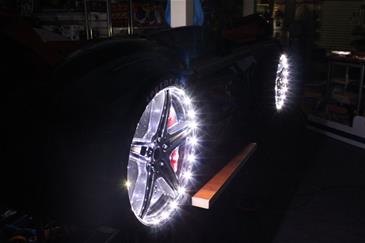  Speedy Turbo Tech Bilseng med LED-Lys og Lydpakke, Pink-5