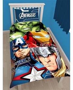 Avengers Sengetøj 2i1 Design