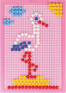 Lena Mosaic Perlesæt 200 stk. 10mm, Pink-3