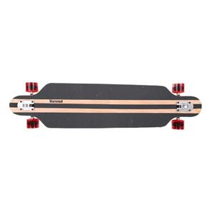 Longboard 41 ''DROP TROUGH RACE'' Skateboard m/LED Lys, SAT-4