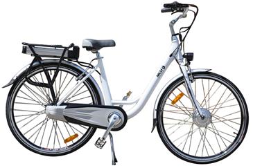  MCU EL Cykel Basic Hvid 28'' m/3 indvendige Shimano gear 