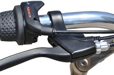  MCU EL Cykel Basic Hvid 28'' m/3 indvendige Shimano gear -5
