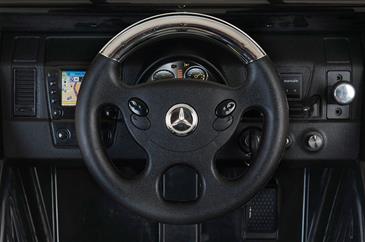 Mercedes SUV G55 Elbil til Børn 12V m/Gummihjul + 2.4G fjernb-4