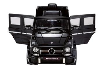 Mercedes SUV G63 AMG Elbil til Børn 12V m/Gummihjul + 2.4G fjernb-2