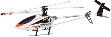 Metal Fjernstyret Helikopter Single Rotor 2.4G 4 Kanals