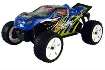 Wind Hobby 1:16 4WD EP off-road truggy, Blå
