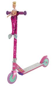 Barbie Havfrue Løbehjul med Pailletter og glitter til børn-10