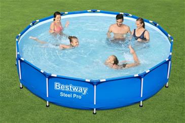  Bestway Steel Pro Frame Pool 366 x 76 cm m/pumpe-3