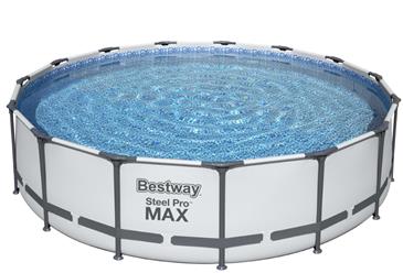  Bestway Steel Pro MAX Frame Pool 457 x 107 cm m/pumpe, stige m.v.-5