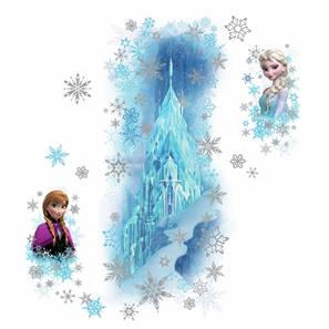 Disney Frost Slot Gigant Wallstickers med glitter-3