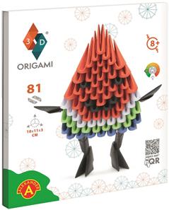 Origami 3D -  Vandmelon