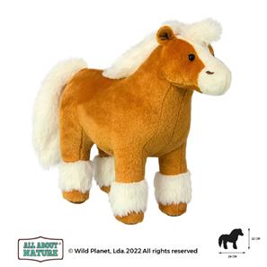 Pony Plysbamse 24x22 cm - All About Nature-2