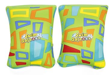 Swim Safe ABC Stof Svømmevinger 11–19 kg, Grøn-3