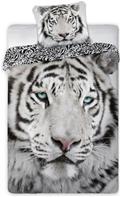 Vild Tiger Sengetøj 140x200 cm - 100 procent bomuld