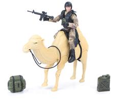 World Peacekeepers 1:18 Militær Actionfigur + Kamel